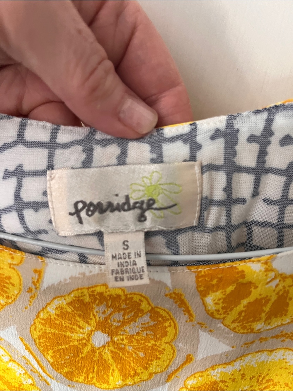 Gorgeous Yellow Citrus Print Tank Top by Paradise Found - Picture 2 of 3